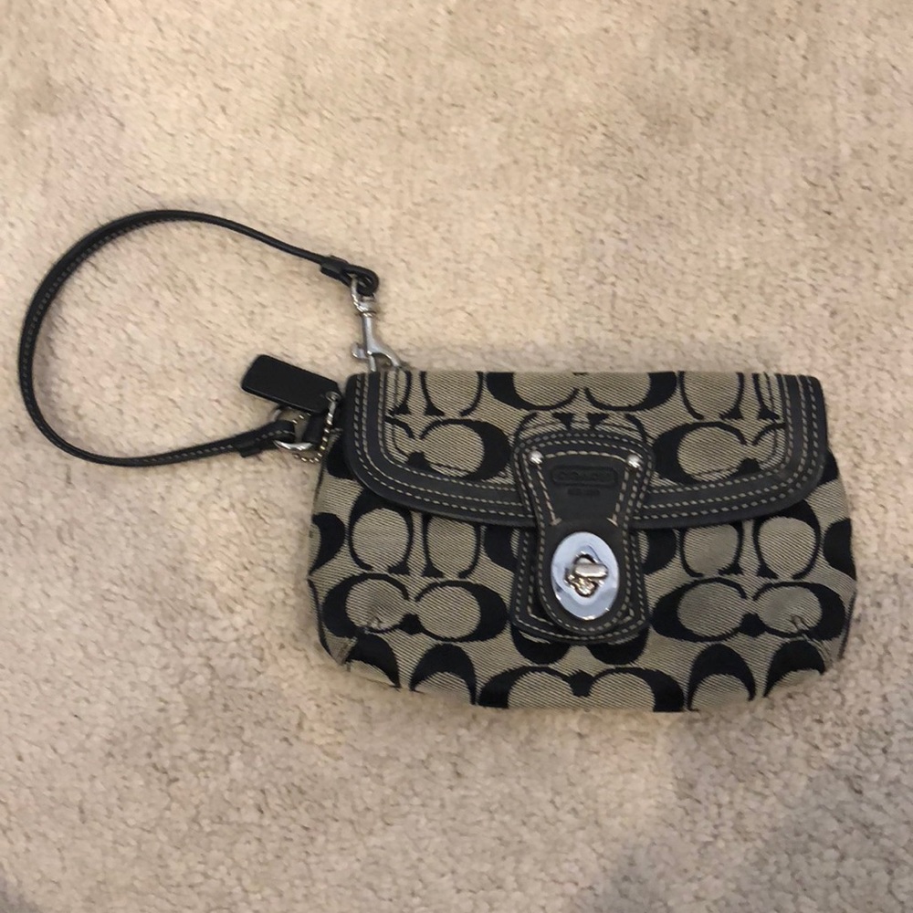 Coach wristlet